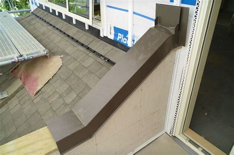 sheet metal saddle flashing|stucco parapet flashing detail.